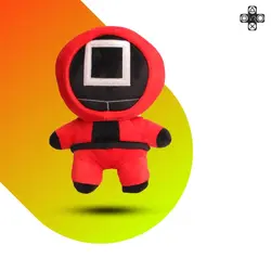 خرید عروسک گیمینگ بازی مرکب - squid game - مربع