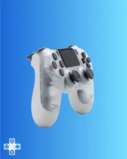 خرید دسته بازی PS4 سفید کریستالی(وارداتی) - تست 14 روزه رایگان