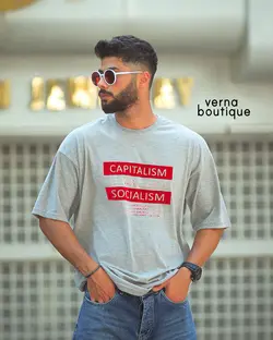 تیشرت قواره دار SOCIALISM