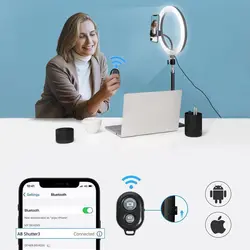 رینگ لایت مستر لی مدل Selfie Small
