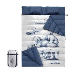 کیسه خواب الیاف نیچرهایک مدل Double Pattern With Pillow