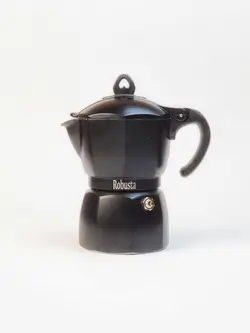 موکاپات مشکی روبوستا (3 کاپ)