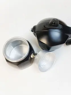 موکاپات مشکی روبوستا (3 کاپ)