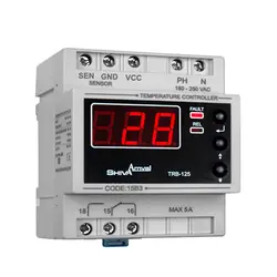 ترموستات ۵۰- تا 125 درجه سانتیگراد شیوا امواج مدل TRB_125D - برق تولز