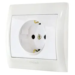 پریز ارت با پایه سرامیکی دلند طرح آریا - برق تولز