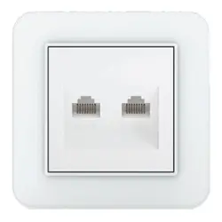 سوکت CAT6+CAT6 فضل الکتریک مدل ارس - برق تولز