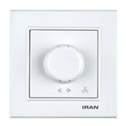 کلید دیمر فن فضل الکتریک طرح برلیان سری اقتصادی - برق تولز