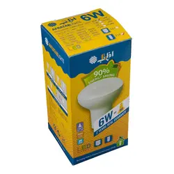 لامپ ال ای دی جهت دار 6 وات پایه E27 افراتاب کد AFRA-PAR-6w - برق تولز
