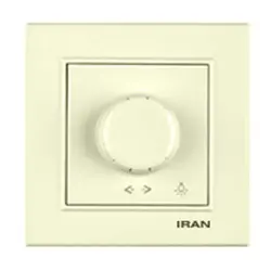 کلید دیمر روشنایی فضل الکتریک طرح برلیان سری زیرین و رویه