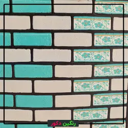دیوارپوش پشت چسب دار آجری کد 108