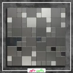 کاشی بین کابینتی خاکستری کد 20021
