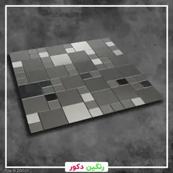 کاشی بین کابینتی خاکستری کد 20021