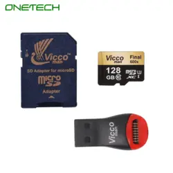 کارت حافظه microSDXC ویکومن مدل Final 633X کلاس 10 ظرفیت 128G گیگابایت