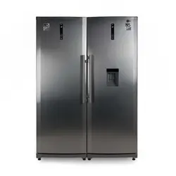 یخچال و فریزر دوقلوی کلور رنگ تیتانیوم