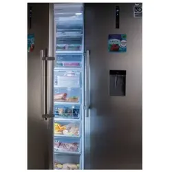 یخچال و فریزر دوقلوی کلور رنگ تیتانیوم