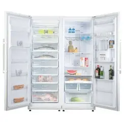 یخچال و فریزر دوقلوی کلور رنگ تیتانیوم