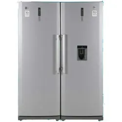 یخچال و فریزر دوقلوی کلور رنگ تیتانیوم