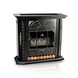 بخاری شومینه گازی جهان افروز مدل JCF-350W کلاسیک وودکس Classic Woodex