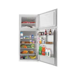 یخچال فریزر پلادیوم مدل 14 فوت ES14 سفید چرمی فریزر بالا