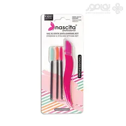 ست برس مژه و تیغ ابرو ناسکیتا شماره مدل FACE01