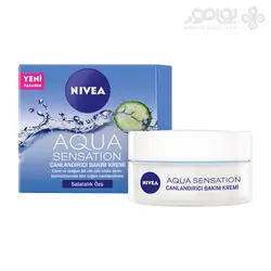 کرم آبرسان نیوا مدل AQUA SENSATION حاوی عصاره خیار حجم 50 میل