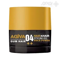 ژل مو آگیوا شماره 04 مدل STYLING GEL GOLD POWER حجم 700 میل