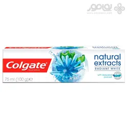 خمیر دندان کلگیت سری NATURAL EXTRACT مدل RADIANT WHITE
