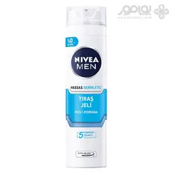 ژل اصلاح خنک کننده نیوا مدل حساس حجم 200 میل