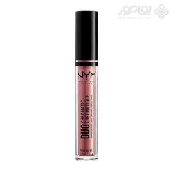 برق لب نیکس مدل DUO CHROMATIC رنگ گلبهی شماره 10