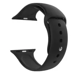 بند سیلیکونی مشکی اپل واچ 44/42 میلی متری