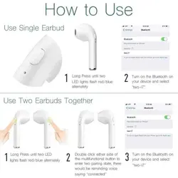 هندزفری مدل i7s tws (جعبه باز)