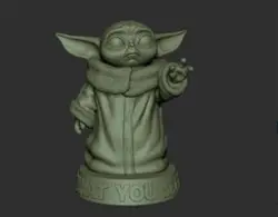 مدل سه بعدی بیبی یودا