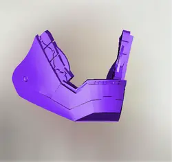 مدل سه بعدی ماسک آیرون من Iron Man Mask