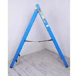 نردبان مخابراتی فراز پله 23 پله دو تکه مدل سیلور 6متری|چندسو