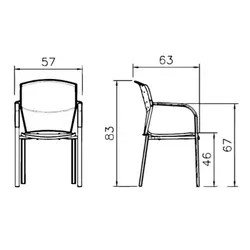 صندلی رایانه صنعت مدل ماکان G915 | فروشگاه اینترنتی چندسو