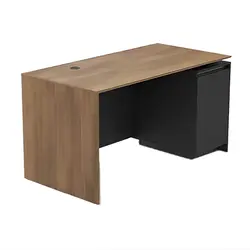 خرید میز کارشناسی اداری نیلپر مدل ODT465-165B |چندسو