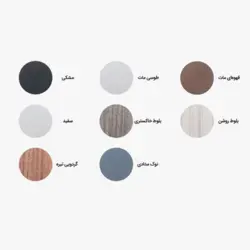 خرید میز کارشناسی اداری نیلپر مدل ODT465-165B |چندسو