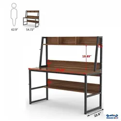 میزتحریر دیاکو صنعت مدل فلزی D-001 |مبلمان منزل |چندسو