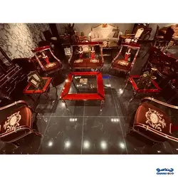 ست مبلمان منزل شیک الینا چوب مدل آناهیتا |مبلمان منزل |چندسو