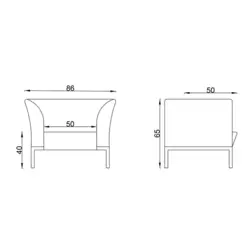 ست مبل اداری راحتیران مدل سناتور M051-M052-M053 | چندسو