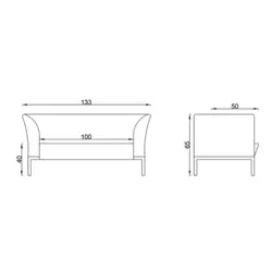 ست مبل اداری راحتیران مدل سناتور M051-M052-M053 | چندسو