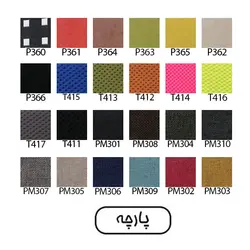 نیم ست اداری راحتیران مدل رویال M 121- M 122 |مبلمان اداری |چندسو