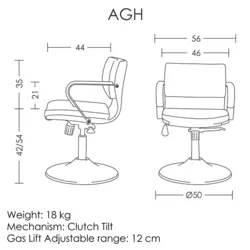 صندلی آرایشگاهی آرتمن مدل AGH | فروشگاه اینترنتی چندسو