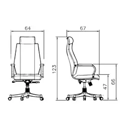 صندلی مدیریتی رایانه صنعت مدل M907zj | فروشگاه چندسو