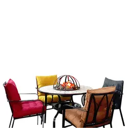 ست ميز و صندلي باغي راشا مدل منقلدار |مبلمان باغي |]kns,