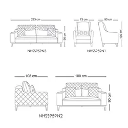 قیمت مبل راحتي نیلپر مدل زوم |مبلمان منزل | چندسو