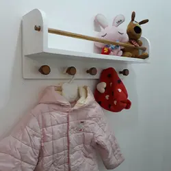 رخت آویز کودک بهرامی وود | فروشگاه اینترنتی چندسو