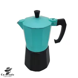 اسپرسو ساز سه کاپ دو رنگ