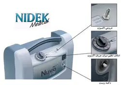 اکسیژن ساز 8 لیتری نایدک مدل Nuvo Lite