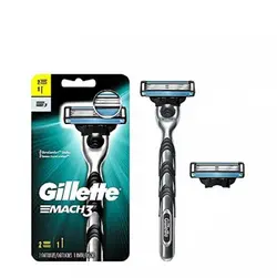 دسته تیغ مردانه مچ تری ژیلت +2 سری تیغ